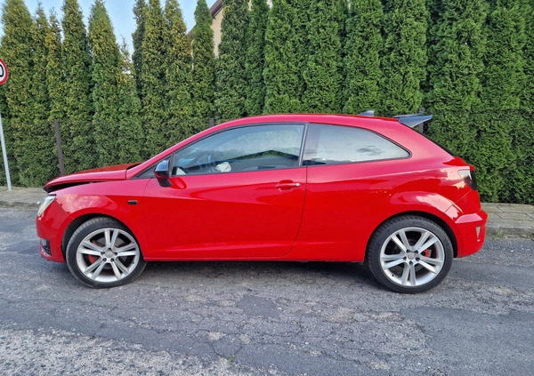 Seat Ibiza cena 23900 przebieg: 127275, rok produkcji 2013 z Lubin małe 781